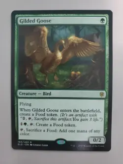 MTG Gilded Goose Throne of Eldraine Regular Rare - Image 1