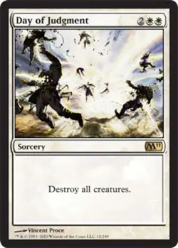 1x Day of Judgment Moderate Play MTG Magic - Kid Icarus - - Image 1