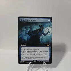 x1 Three Steps Ahead OTJ MTG 75 RARE M/NM 1x - Image 1