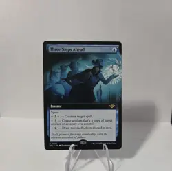 x1 Three Steps Ahead OTJ MTG 75 RARE M/NM 1x - Image 2