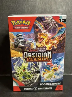 Pokemon TCG: Obsidian Flames Booster Bundle - 6 packs - Factory Sealed Box - Image 1