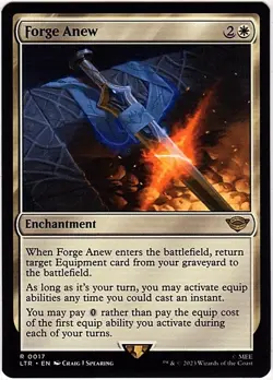 MTG The Lord of the Rings Forge Anew (Rare) - Image 1