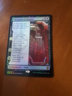 MTG Magic the Gathering - Phyrexian Scriptures FOIL- Light Play - Image 1
