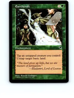 Earthcraft #222 Rare Tempest MTG NP Near Mint or Better - Image 1