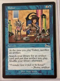 MTG 2x Tinker Urza's Legacy NM - Image 3