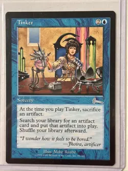 MTG 2x Tinker Urza's Legacy NM - Image 5