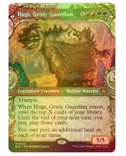 Hugs, Grisly Guardian - Foil - Showcase Bloomburrow - Image 1