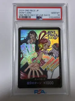 PSA10 Don Card Uta Ado One Piece Day 2024 Promo Special Live Japan - Image 1