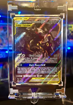 Pokemon TCG Umbreon Darkrai GX SM241 TAG TEAM Black Star Promo Holo Card - Image 1