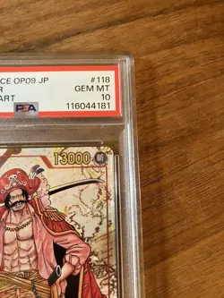 PSA10 Gol D Roger SEC Parallel One Piece Card New Emperor Japanese Ver - Image 4