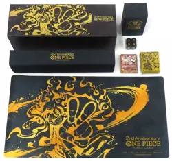 One Piece 2nd Anniv,Set Promo Card Complete Premium Bandai exclusive Japanese - Image 1