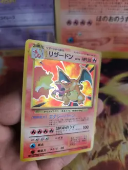 Pokemon Karte Card Charizard Glurak Base Expansion Holo Wotc japanese NM- (MK) - Image 3