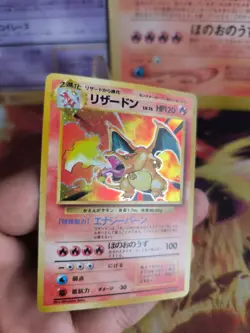 Pokemon Karte Card Charizard Glurak Base Expansion Holo Wotc japanese NM- (MK) - Image 4