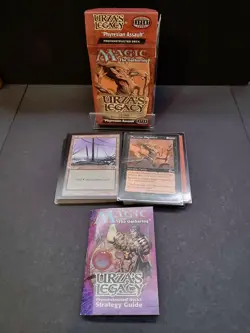 MtG Urza's Legacy 'Phyrexian Assault' Theme Deck from 1999 | Opened - Complete - Image 1
