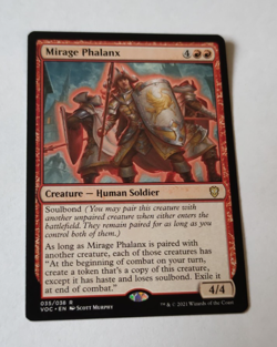 MtG Mirage Phalanx (VOC-035) Rare English MINT - Image 1