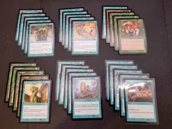 MtG Urza's Legacy 'Time Drain' Theme Deck from 1999 | Opened - Complete - Image 4