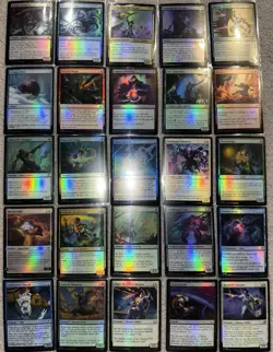 Magic MTG Edge of Eternities lot of 25 *FOIL* cards - Image 1