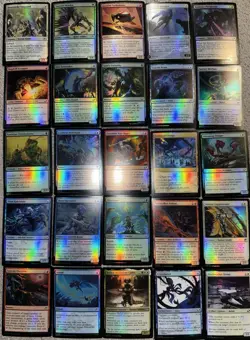 Magic MTG Edge of Eternities lot of 25 *FOIL* cards - Image 1