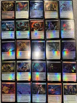 Magic MTG Edge of Eternities lot of 25 *FOIL* cards - Image 1