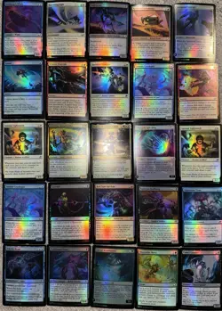 Magic MTG Edge of Eternities lot of 25 *FOIL* cards - Image 1