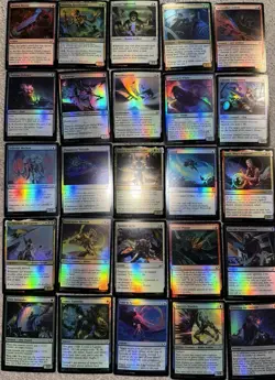 Magic MTG Edge of Eternities lot of 25 *FOIL* cards - Image 1