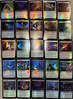 Magic MTG Edge of Eternities lot of 25 *FOIL* cards - Image 1
