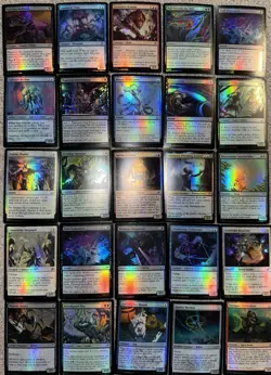 Magic MTG Edge of Eternities lot of 25 *FOIL* cards - Image 1