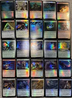 Magic MTG Edge of Eternities lot of 25 *FOIL* cards - Image 1