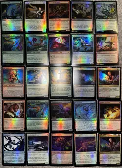 Magic MTG Edge of Eternities lot of 25 *FOIL* cards - Image 1