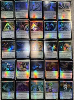 Magic MTG Edge of Eternities lot of 25 *FOIL* cards - Image 1