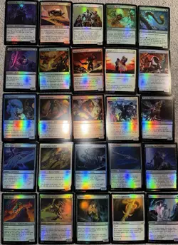 Magic MTG Edge of Eternities lot of 25 *FOIL* cards - Image 1