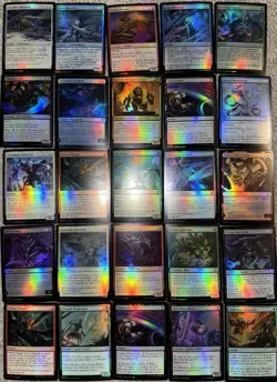 Magic MTG Edge of Eternities lot of 25 *FOIL* cards - Image 1