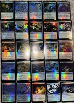 Magic MTG Edge of Eternities lot of 25 *FOIL* cards - Image 1
