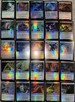 Magic MTG Edge of Eternities lot of 25 *FOIL* cards - Image 1