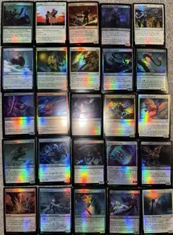 Magic MTG Edge of Eternities lot of 25 *FOIL* cards - Image 1