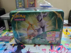 Pokemon Arceus Collectors Chest Tin TCG Sealed - Image 1