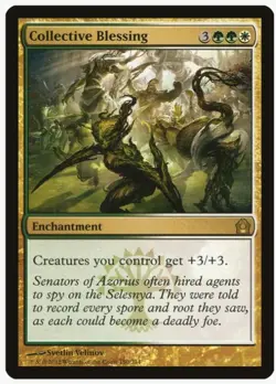 Collective Blessing - Return to Ravnica Magic MTG Enchantment Rare - Image 1