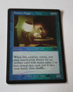 MtG Trinket Mage (Promo 1) Rare Foil English MINT - Image 1
