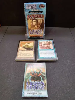 MtG URZA'S DESTINY 'Enchanter' Theme Deck from 1999 | Opened - Complete - Image 1
