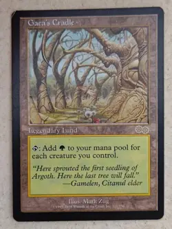 Magic the Gathering Gaeas Cradle Legendary Land Urzas Saga VGC MTG - Image 1