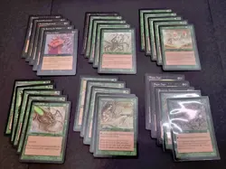 MtG URZA'S DESTINY 'FIENDISH NATURE' Theme Deck from 1999 | Opened - Complete - Image 4