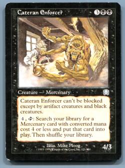 MTG Cateran Enforcer Mercadian Masques #121 MMQ Uncommon - Image 1