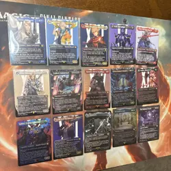 Mtg Final Fantasy 15 Card lot- Full Art- Borderless Rare - Image 1