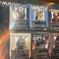 Mtg Final Fantasy 15 Card lot- Full Art- Borderless Rare - Image 3