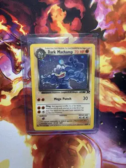 Pokemon Vintage Team Rocket Holo 4 Cards Bundle Raichu/ Machamp/ Gyarados/Arbok - Image 5