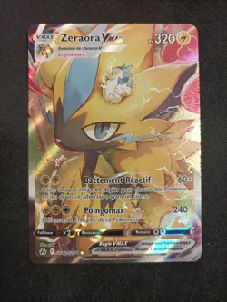 Carte Pokemon Zeraora Vmax Gg42/Gg70 Zenith Supreme - Image 1
