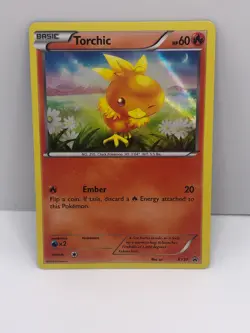 Torchic 2014 Pokemon XY Black Star Promo Holo Rare #XY37 NM (NEAR MINT) - Image 1