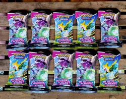 x10 Fusion Strike Sleeved Booster Packs - Brand New and Sealed - Pokemon TCG - Image 1
