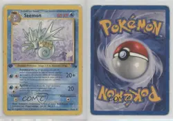 Seadra German 1st Ed. Pokemon Fossil #42 1999 15fy - Image 3