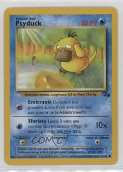 Psyduck Italian Pokemon Fossil #53 1999 15fy - Image 1